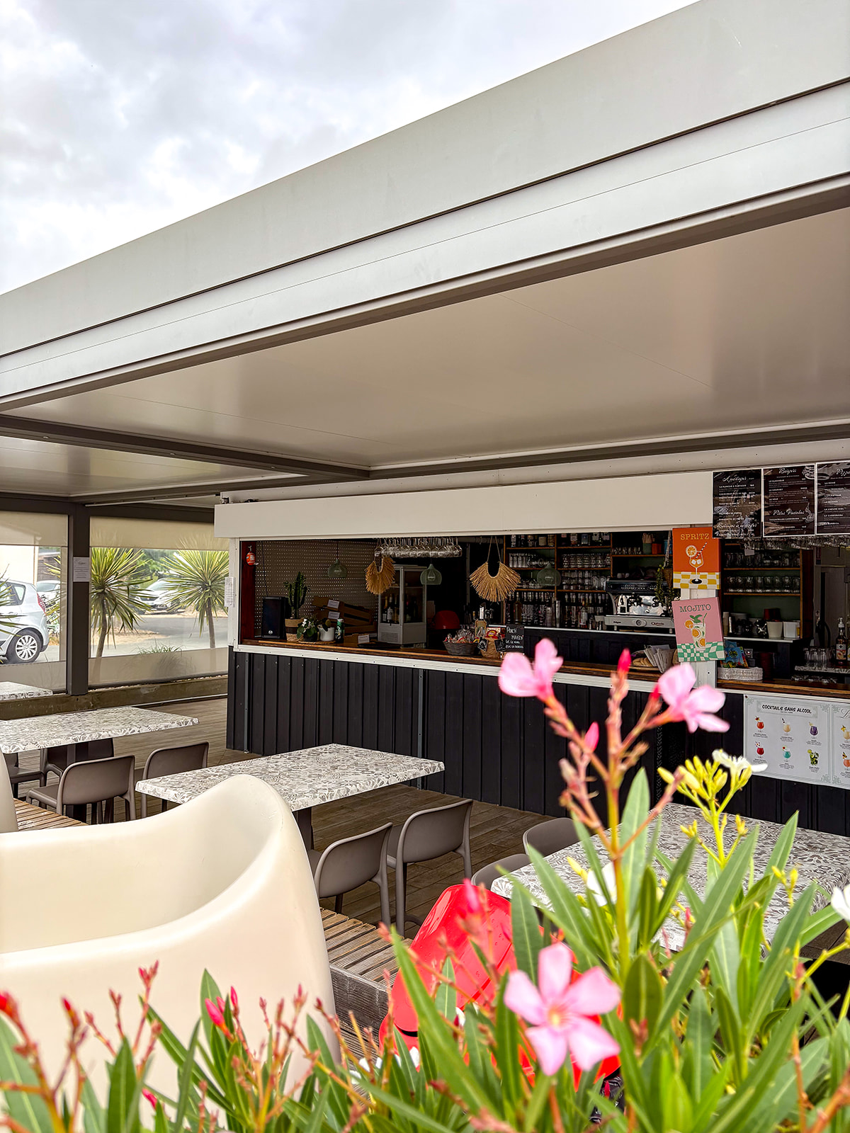 Bar au camping la Belle-Henriette