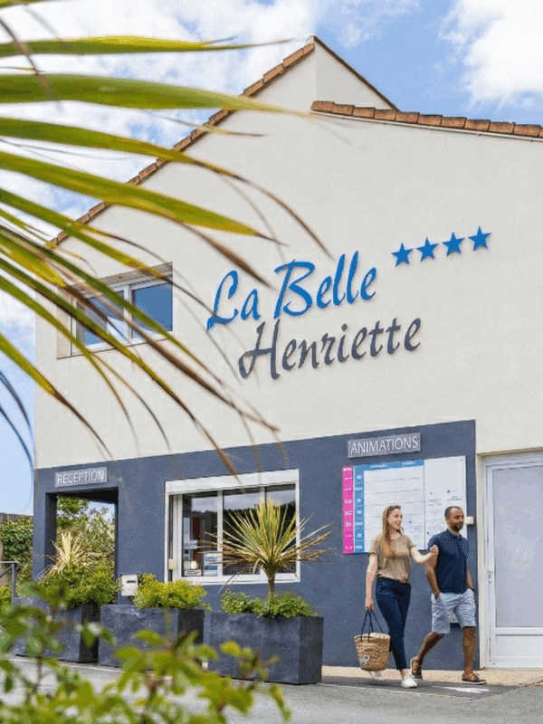 Homepage van camping La Belle-Henriette